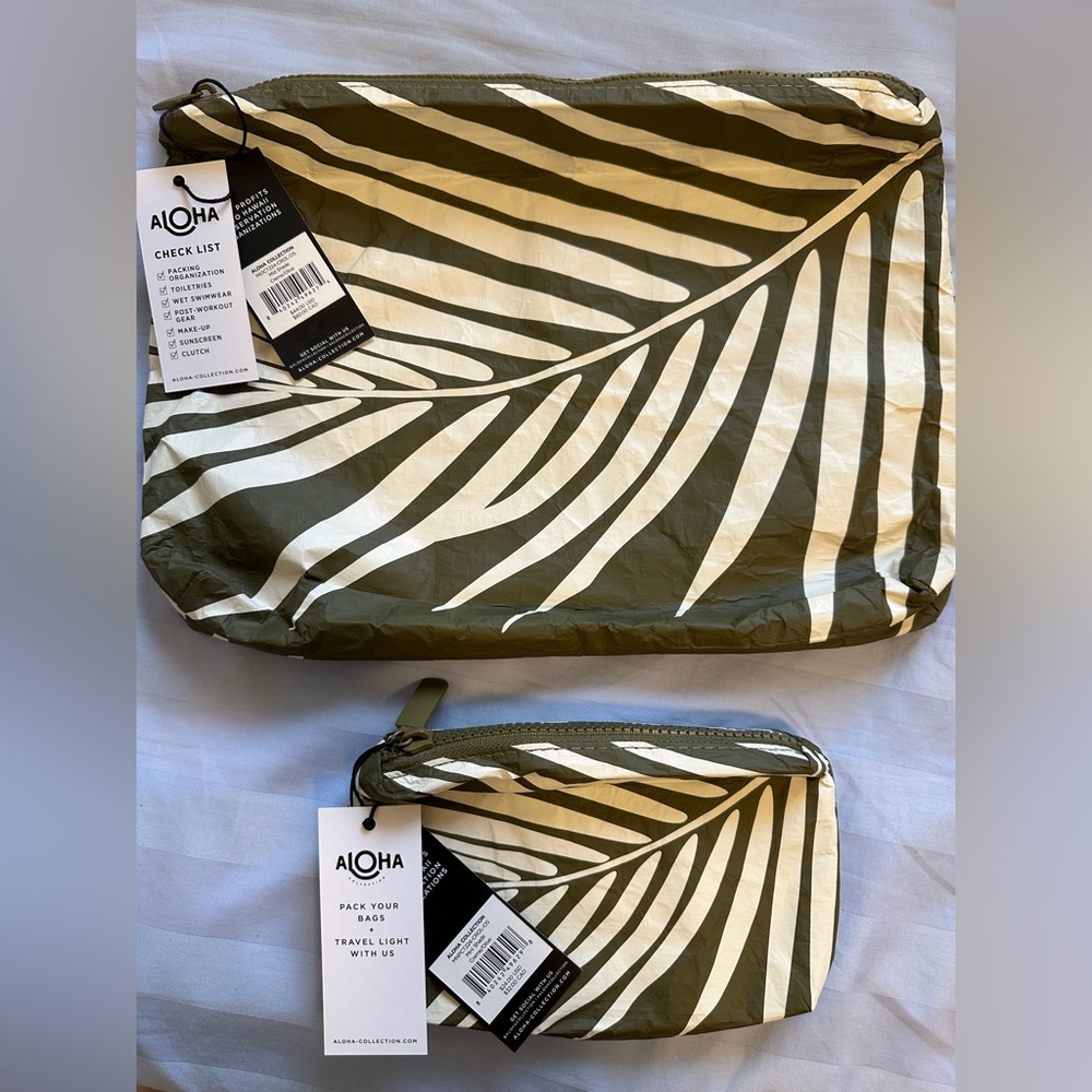 Aloha Collection set of 2 pouches